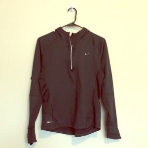 Nike black running sweatshirt